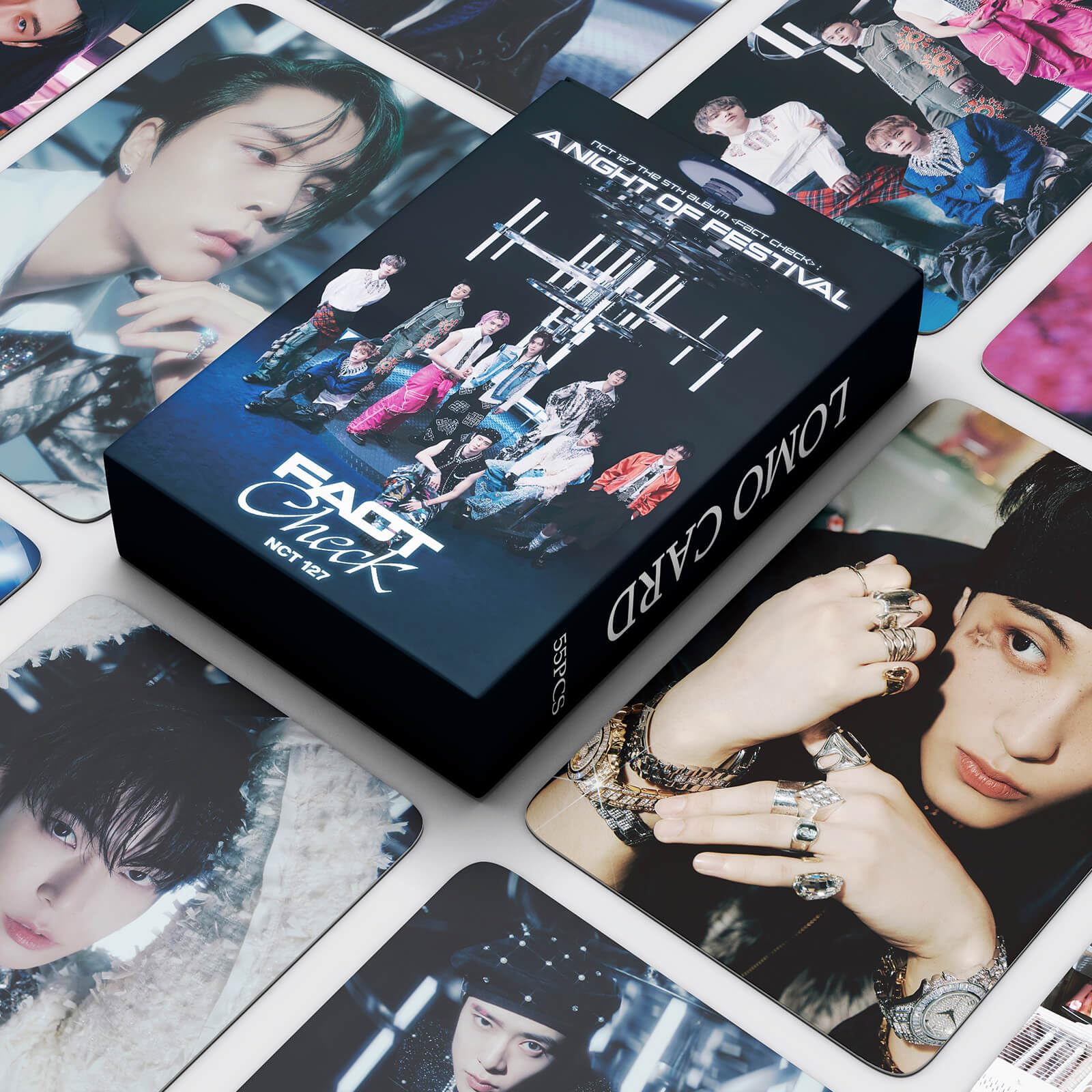 Amazon.com: Nct 127 Photocard 55pcs Nct127 Fact Check Album