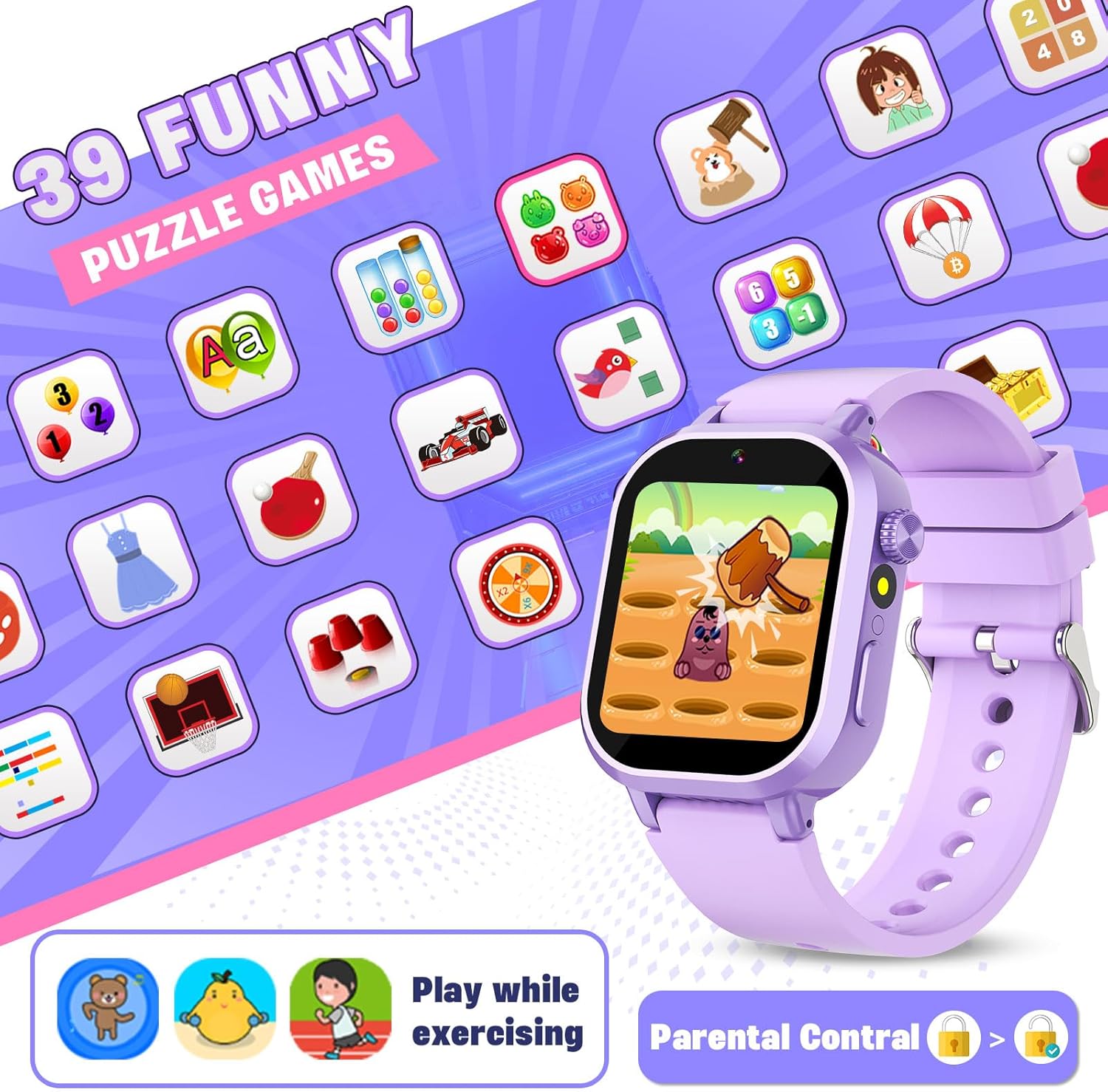 Explore Fun and Functionality: The Vakzovy Kids Waterproof Smart Watch Review