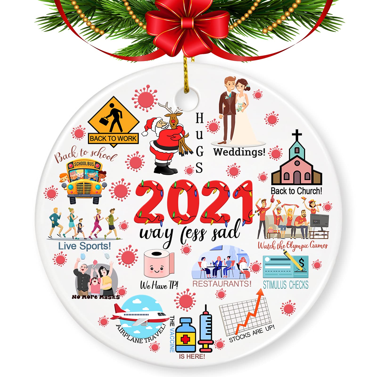 Queen Elizabeth II with Corgi Memorial Ornaments, Touber Platinum Jubilee Christmas Tree Ornaments HRH Queen Elizabeth II Keepsakes 2023 Platinum Jubilee of Elizabeth II Christmas Ornament