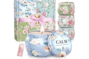 17.6 oz Scented Candles for Home Gift Sets, 100-120 Hours Candle Present