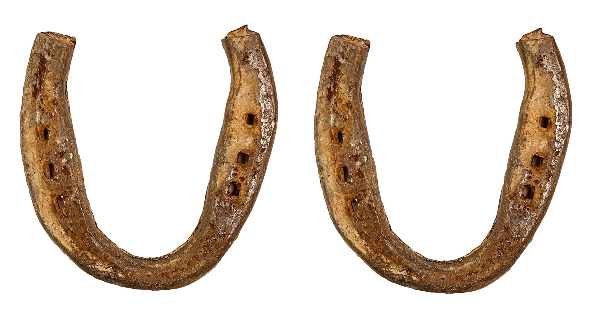 Set of 2 Original Kale Godhe/Black Horse Shoe/Naal to Protect Your Home/Office from Evil Eyes