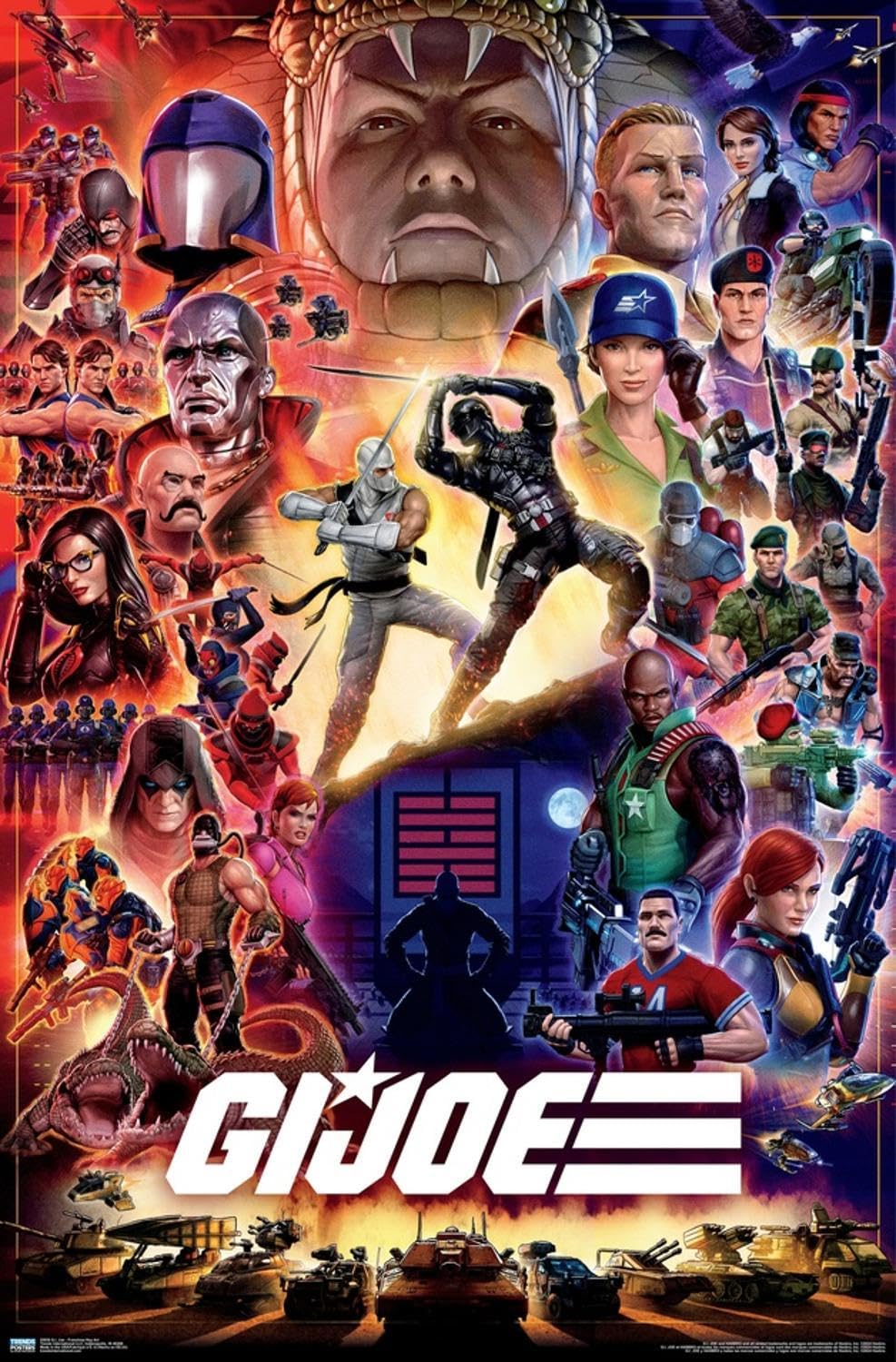 Amazon.com: G.I. Joe - Franchise Key Art Wall Poster, 19L