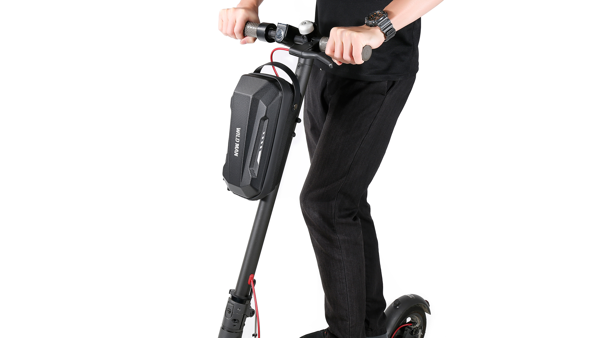 E-Scooter Fronttasche 2L/3L - Wasserdicht Mit Carbon-Optik
