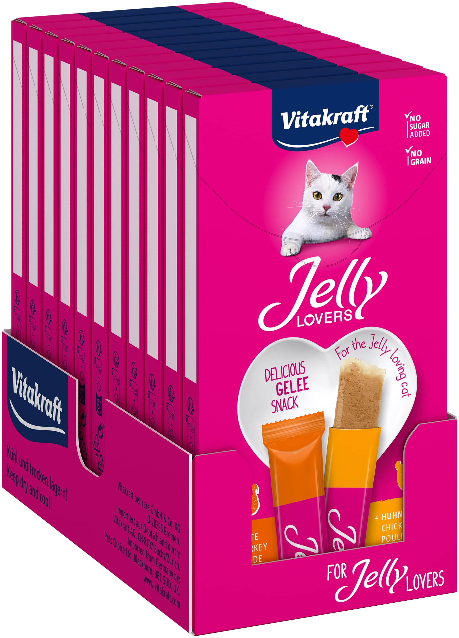 Vitakraft Jelly Lovers MP Pollo/Pavo 11 x (6 x 15 g)
