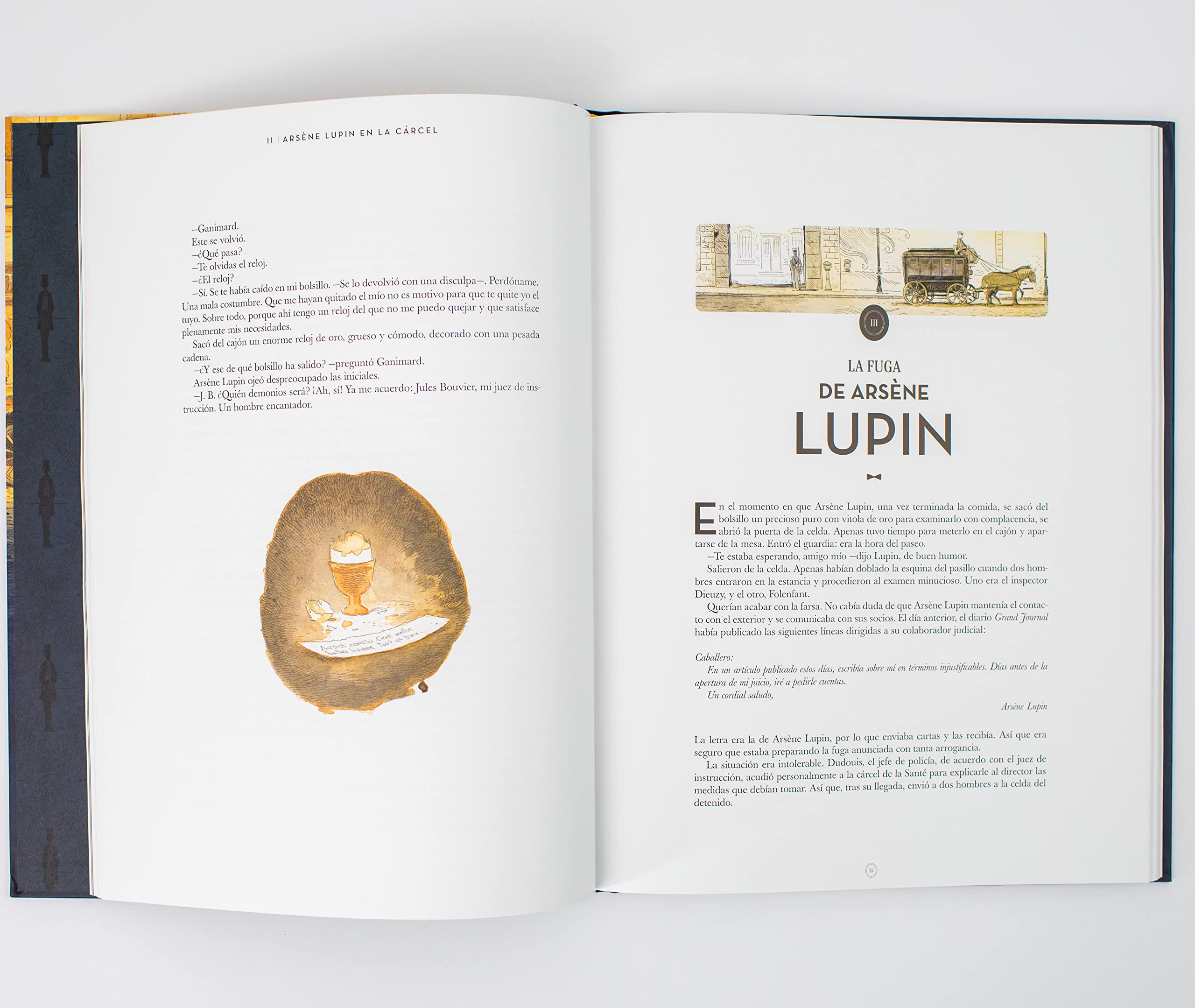Arsène Lupin, caballero ladrón: Edición ilustrada (LITERATURA JUVENIL - Lupin)