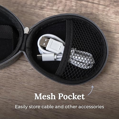 Miniatura 4 de Funda de viaje resistente a los golpes Yogasleep para máquinas de sonido de ruido blanco Hushh & Rohm, proporciona protección durante el viaje,