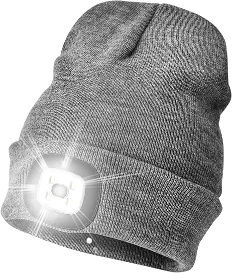 Beanie hat with light Clearance