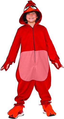 Rubie's Disfraz de película Angry Birds para niños, rojo, talla S, Rojo - disponible en Yaxa Costa Rica