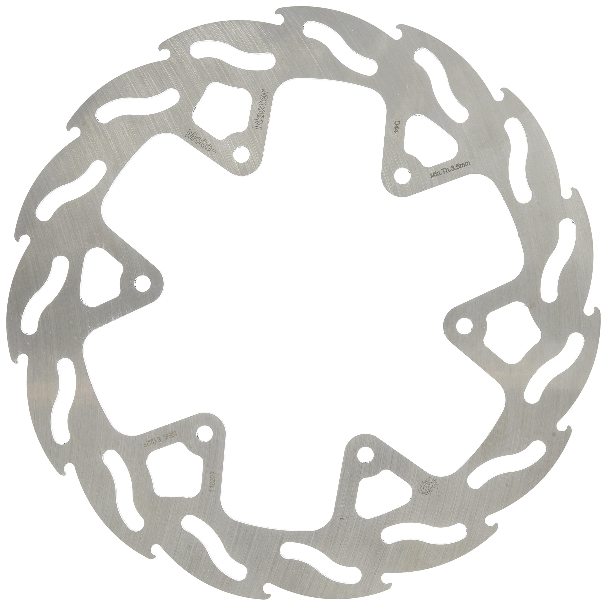 Moto Master 110227 Moto Di Master, Brake Disc Flames, Rear, Yamaha 03 – 16 WR450 F, 03 – 17 Yz450 - 4