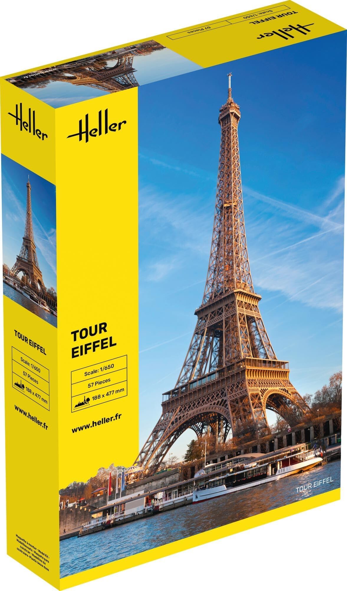 Heller Eiffel Tower in Paris Architectural Model Building Kit