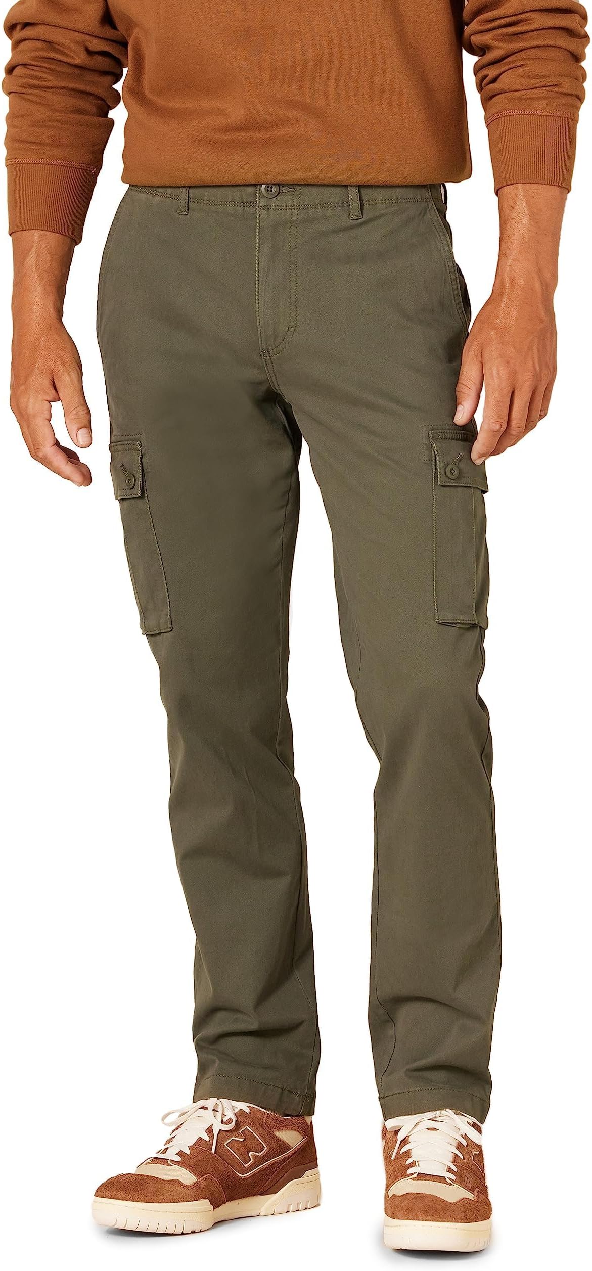 Men's Slim-Fit Stretch Cargo Pant (Available in Big & Tall)