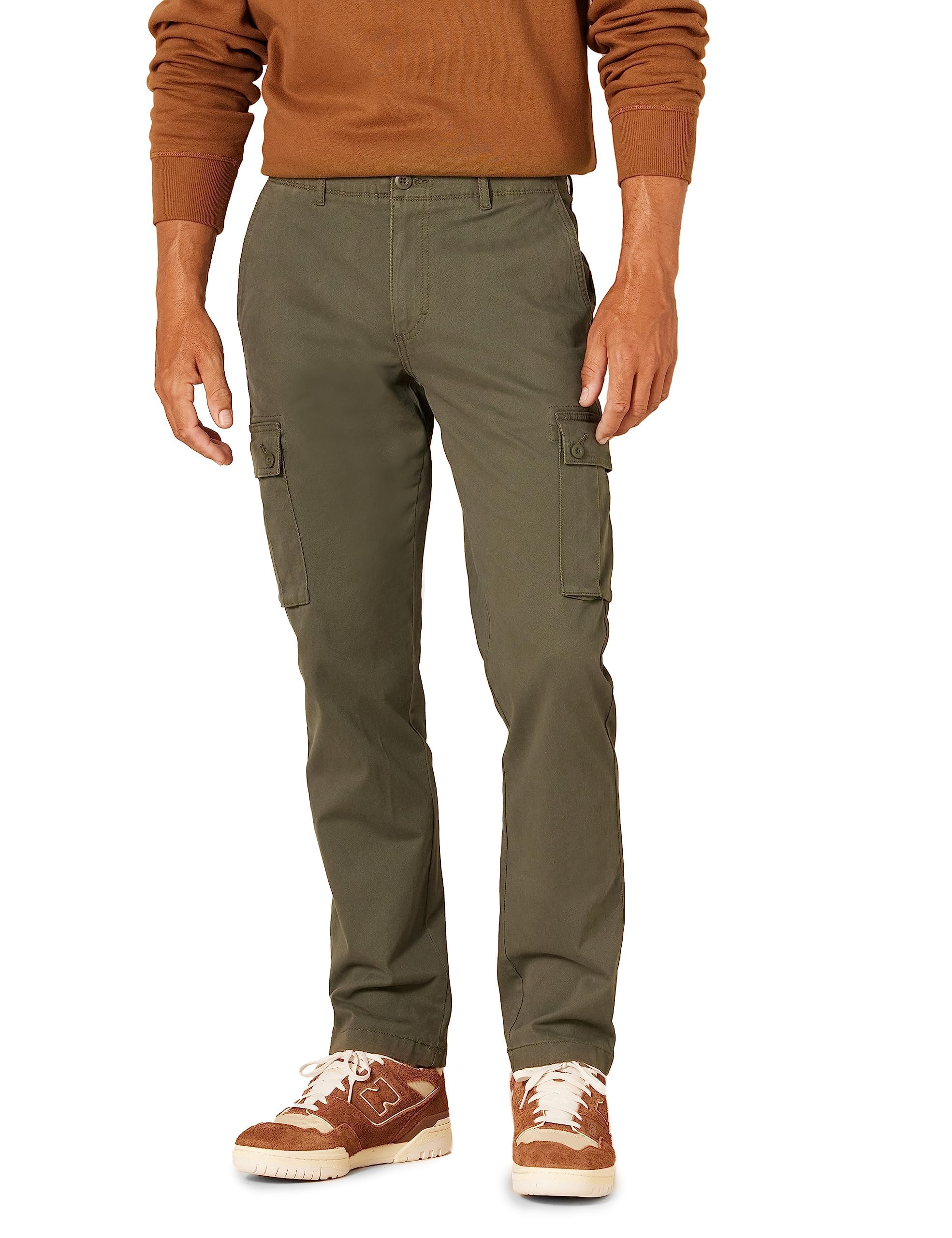 Mens Slim-Fit Stretch Cargo Pant (Available in Big & Tall)