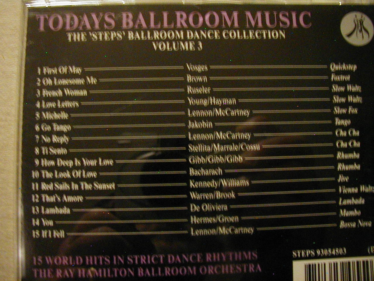 V3 Todays Ballroom Music [Audio CD]