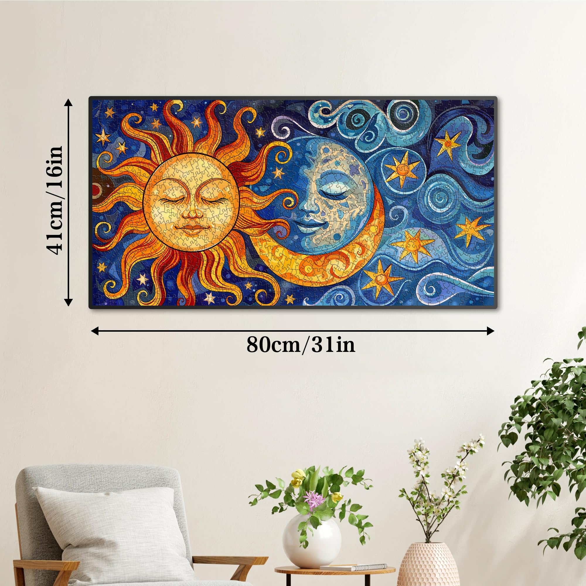 Ginfonr 1000 Piece Jigsaw Puzzles for Adults, CELESTIAL HARMONY - Image 2