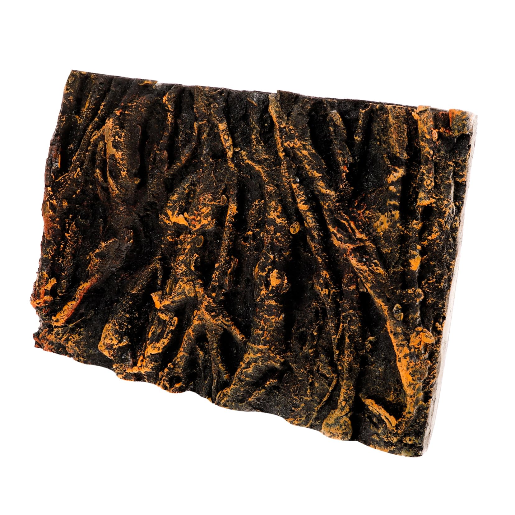 Kisangel Aquarium Background Board Tree Root PU Backdrop for Reptile Fish Tanks Lifelike Modeling Vibrant Colors Images Durable Design for Enhanced Aquarium Aesthetics