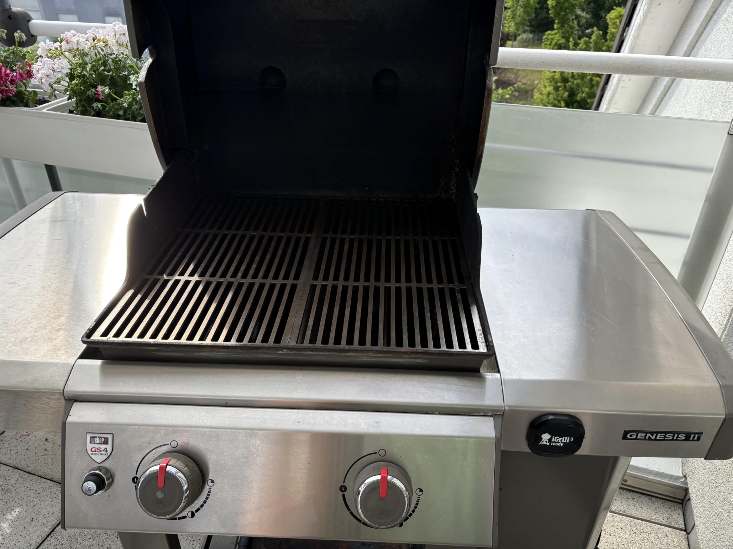 Ruszt do grillowania ze stali nierdzewnej V2A 1.4301 ruszt zamienny pasuje do Grills Weber Genesis II 2 E-210 GBS/E-240 GBS/S-240 GBS/od modelu 2017 / E 210/240 / S 240