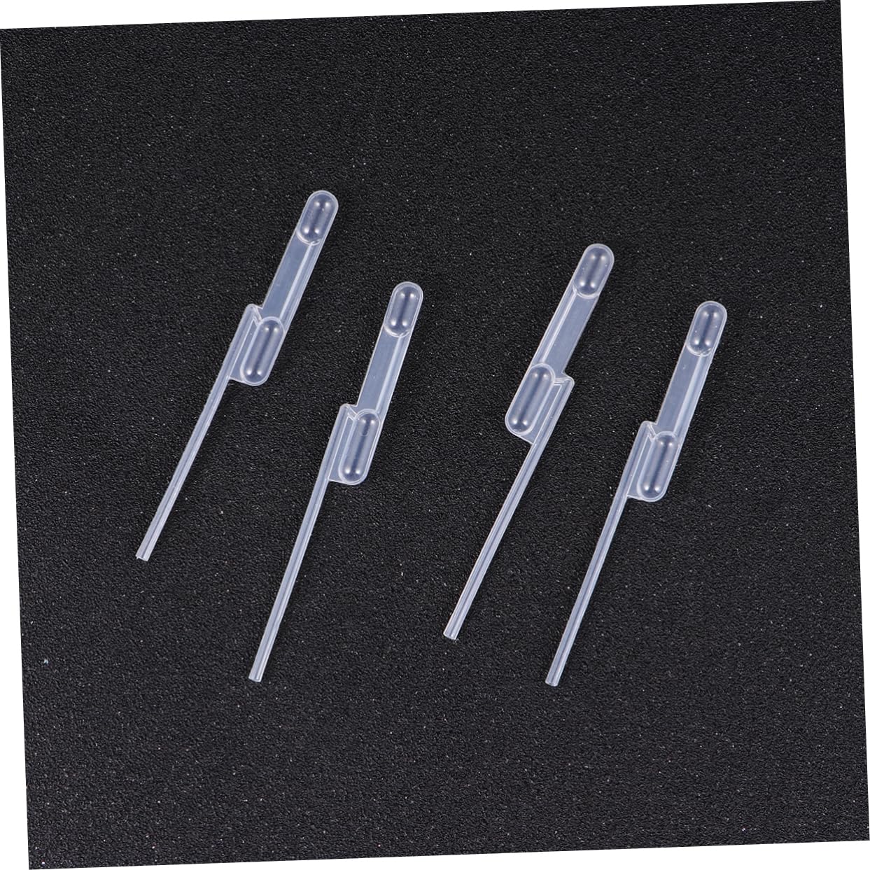 NAMOARLY 50pcs Pasteur Straw Fluid Pipettors Quantitative Double-Cell Buret Craft Pipette Dropper Transfer Pipette Liquid Transfer Dropper Pipette Droppers Lab Tools White