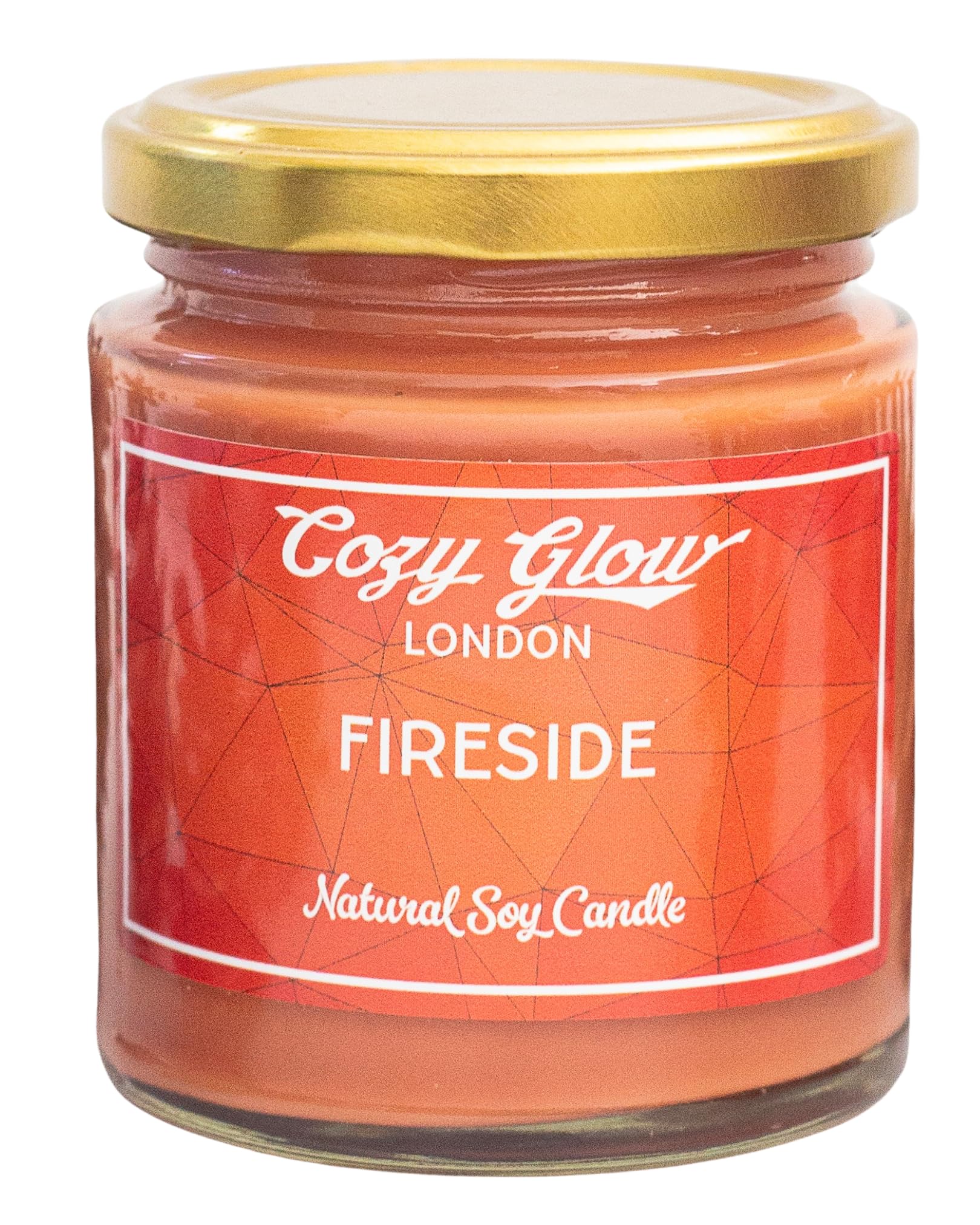 Cozy Glow Fireside Scented Candle | Warm and Inviting Aromatherapy | Handmade with Soy Wax