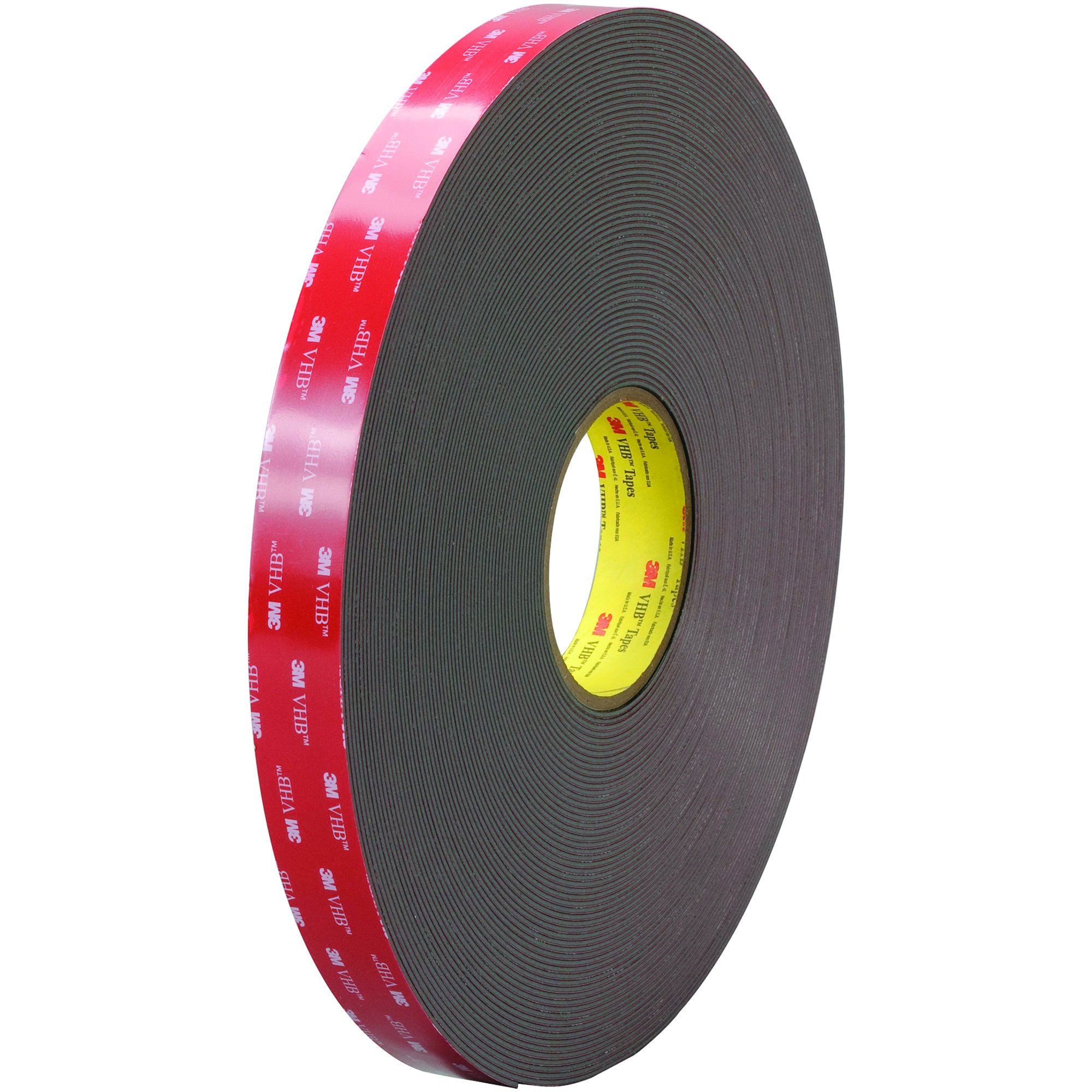 VHB VHB497901R Black #4979F Adhesive Tape, 1