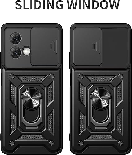 Vista 247 de Carcasa de soporte compatible con Motorola Razr 2023, con cubierta deslizante para lente de cámara compatible con Motorola Razr 40 5G 2023 XT2323-1