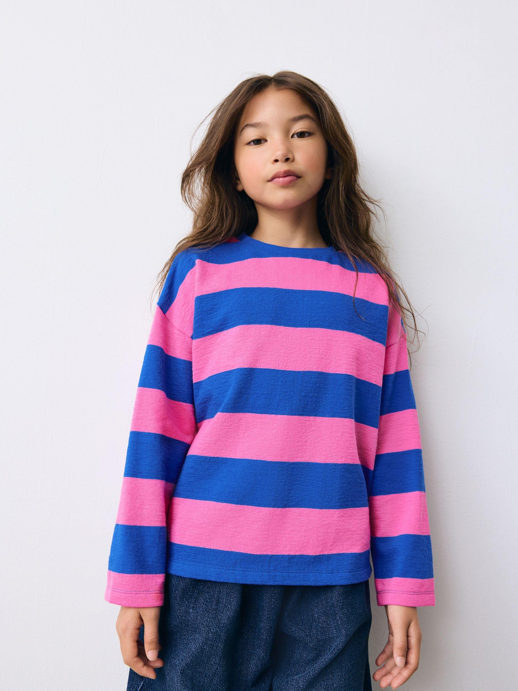 NEXT Mädchen Strukturierte Langarmshirts