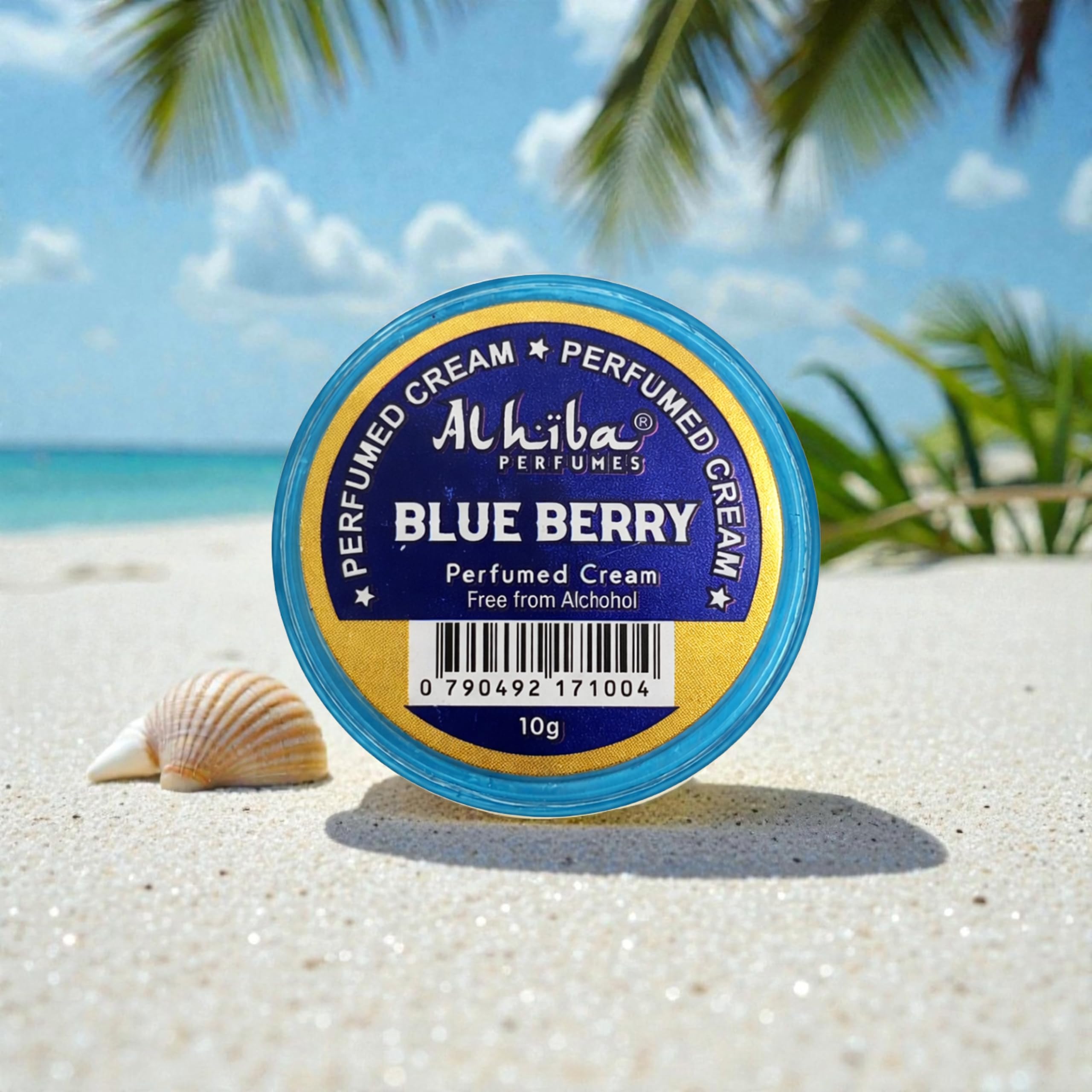 Perfume Body Cream Blue Berry Alhiba 10g-image-27
