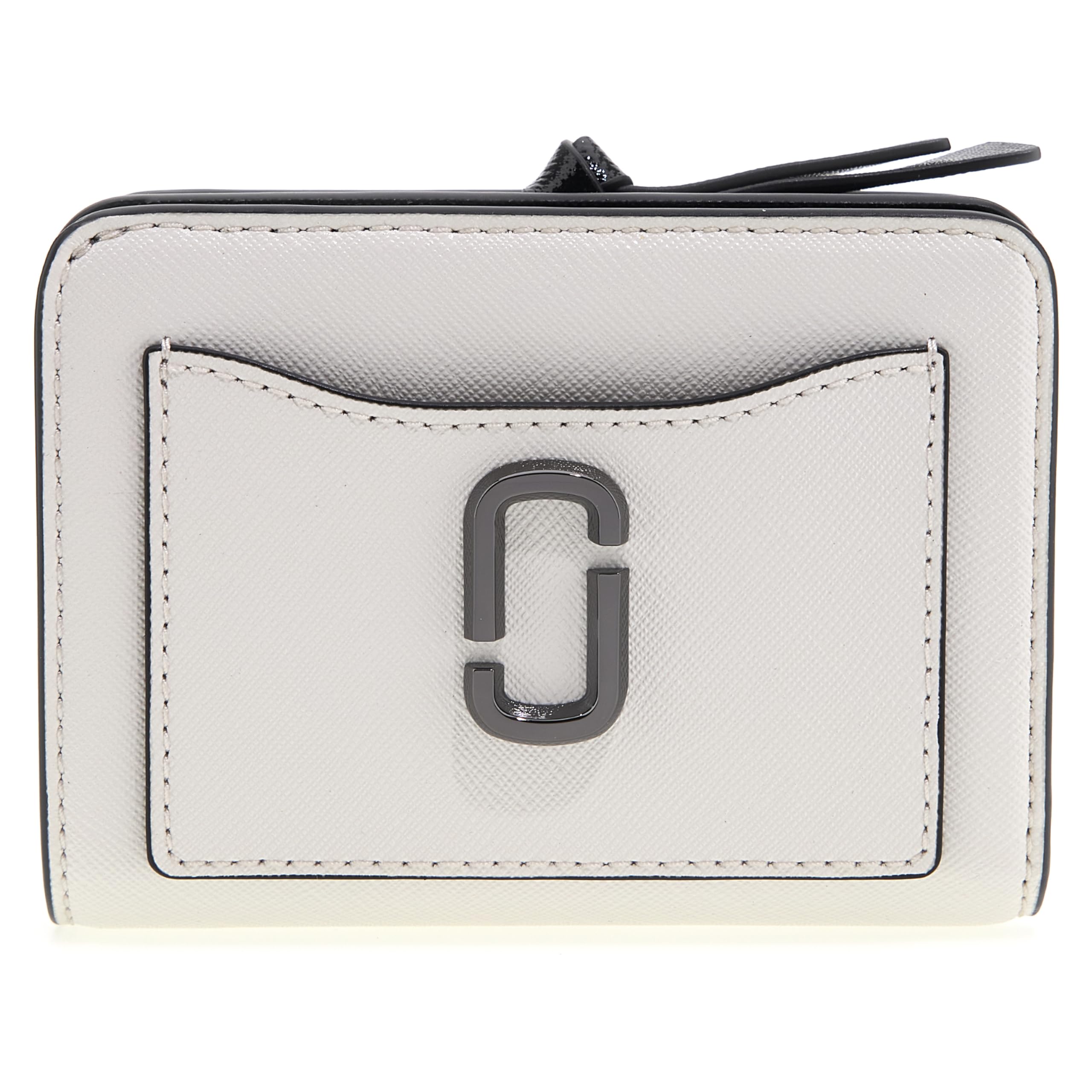 MARC JACOBS The MINI Compact Wallet Black/White