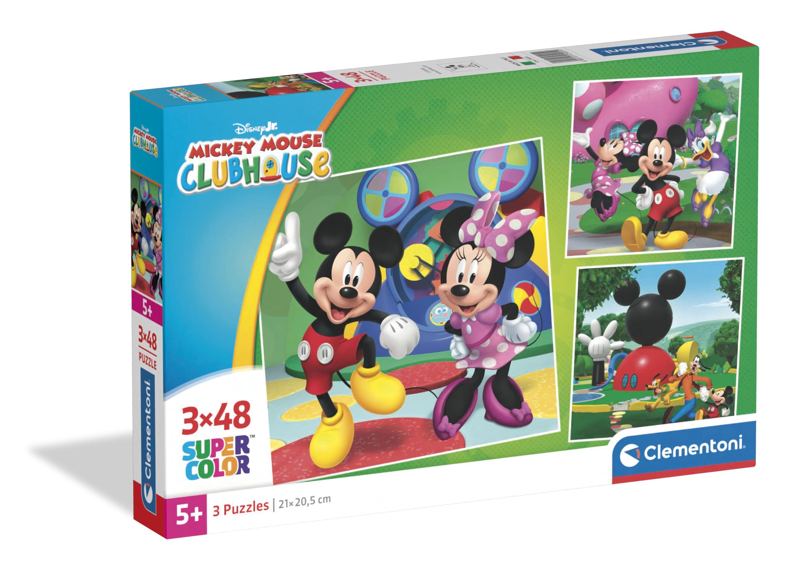 CLEMENTONI PZL 3X48 MICKEY MOUSE CLUB HOUSE 2026-25005
