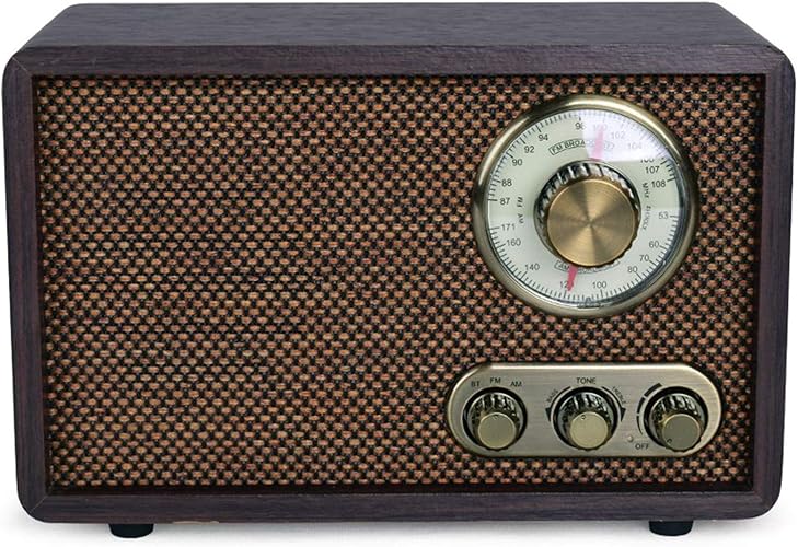 DAGUAN-YAOYAO Radio Speaker Home Speakers LoopTone Bluetooth Tabletop AMFM Hi-Fi Radio Vintage Retro Classic Loud Built-in Speaker TrebleampBass Control Hand-crafted Wood DAGUAN-YAOYAO Radio Speaker Home Speakers LoopTone Bluetooth Tabletop AMFM Hi-Fi Radio Vintage Retro Classic Loud Built-in Speaker TrebleampBass Control Hand-crafted Wood