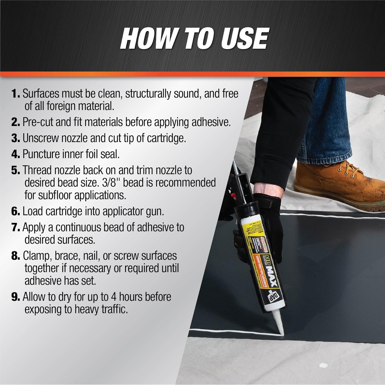 DAP INC 27511 Adhesive-Caulk, 9.0 Oz, White