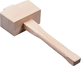 Am-Tech 4.5" (115mm) Beech Wood Mallet