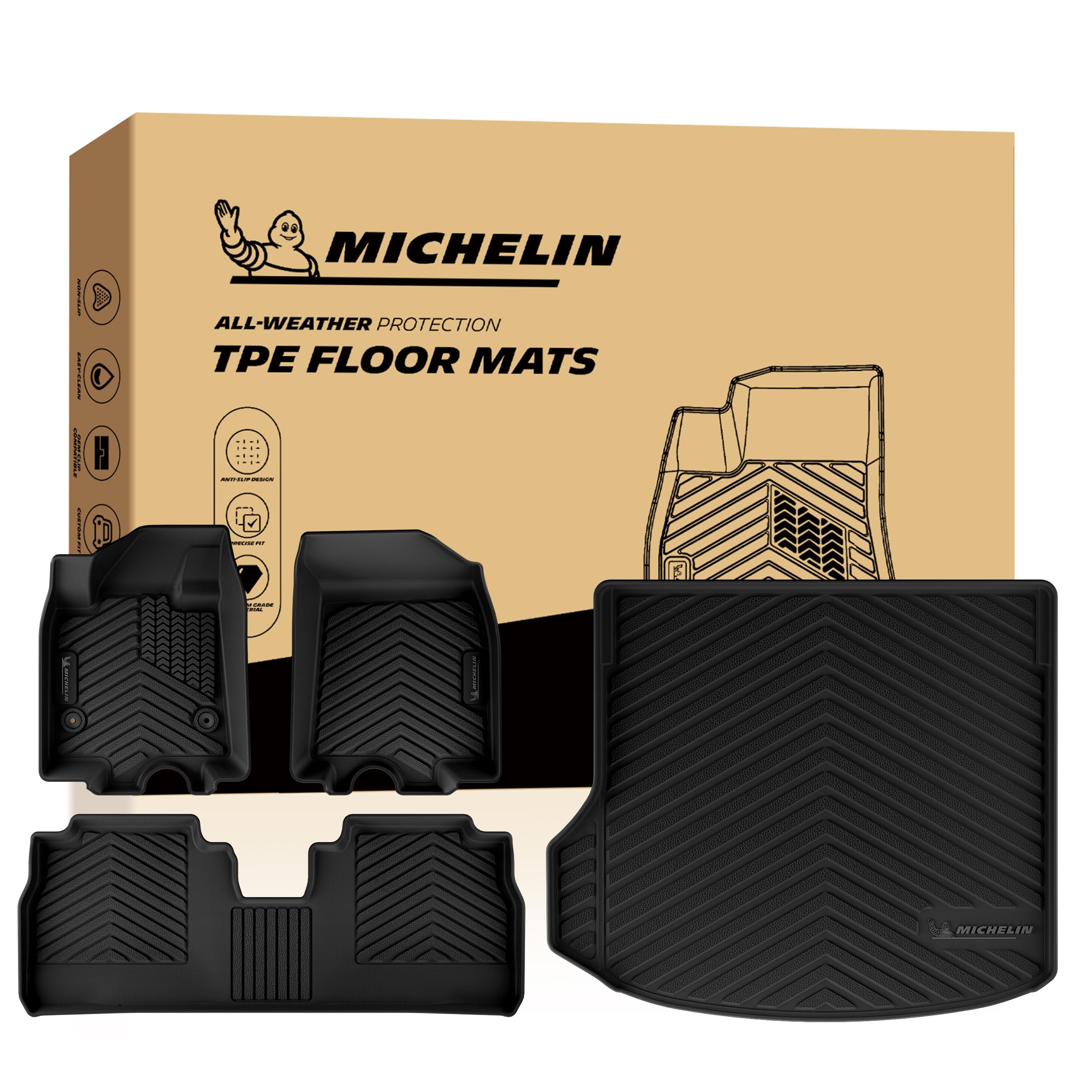 Michelin Vehicle Mats for 2024-2026 Chevy Equinox EV
