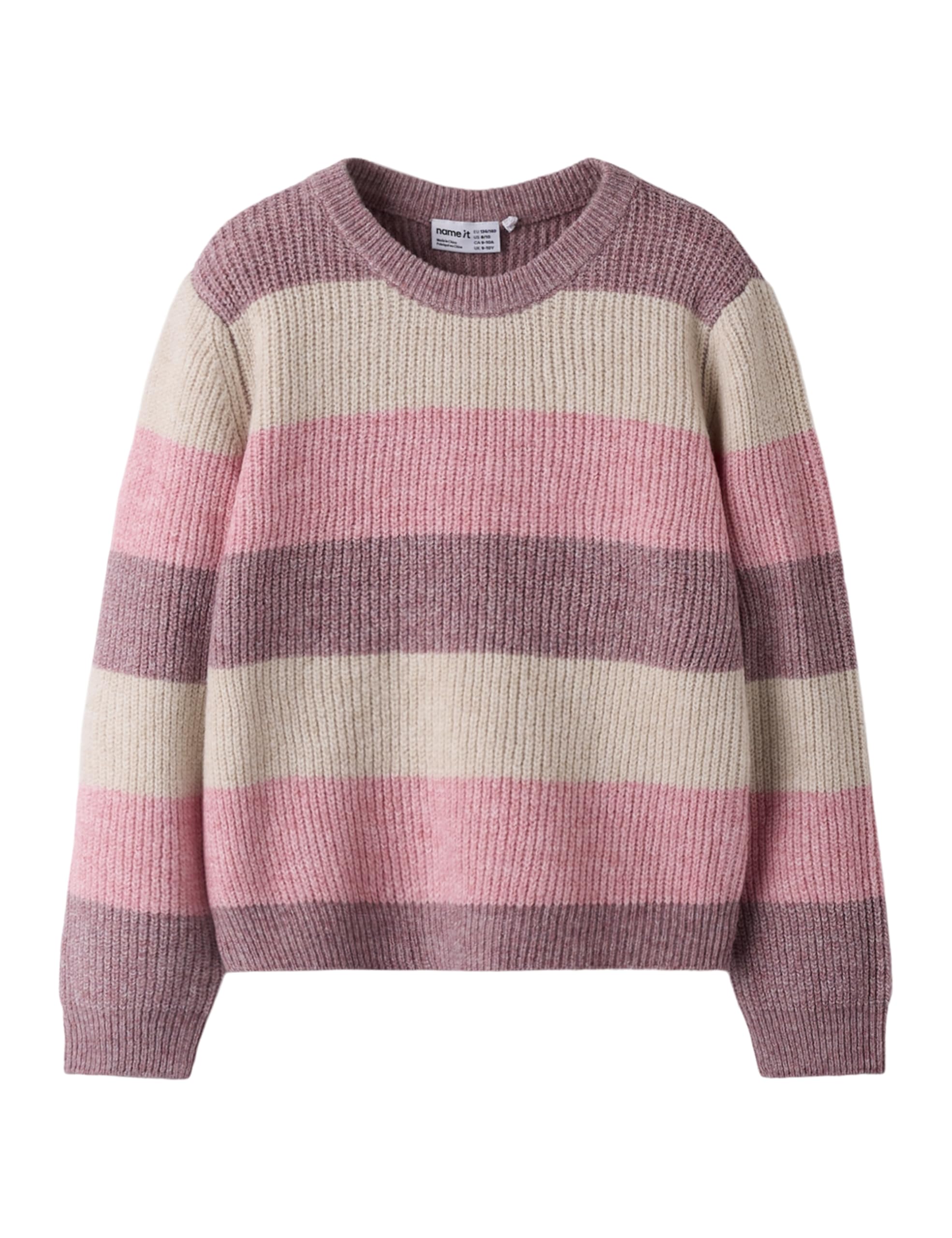 Name IT Mädchen Nkfsally Ls Knit Nkfsally Ls Knit (1er Pack)