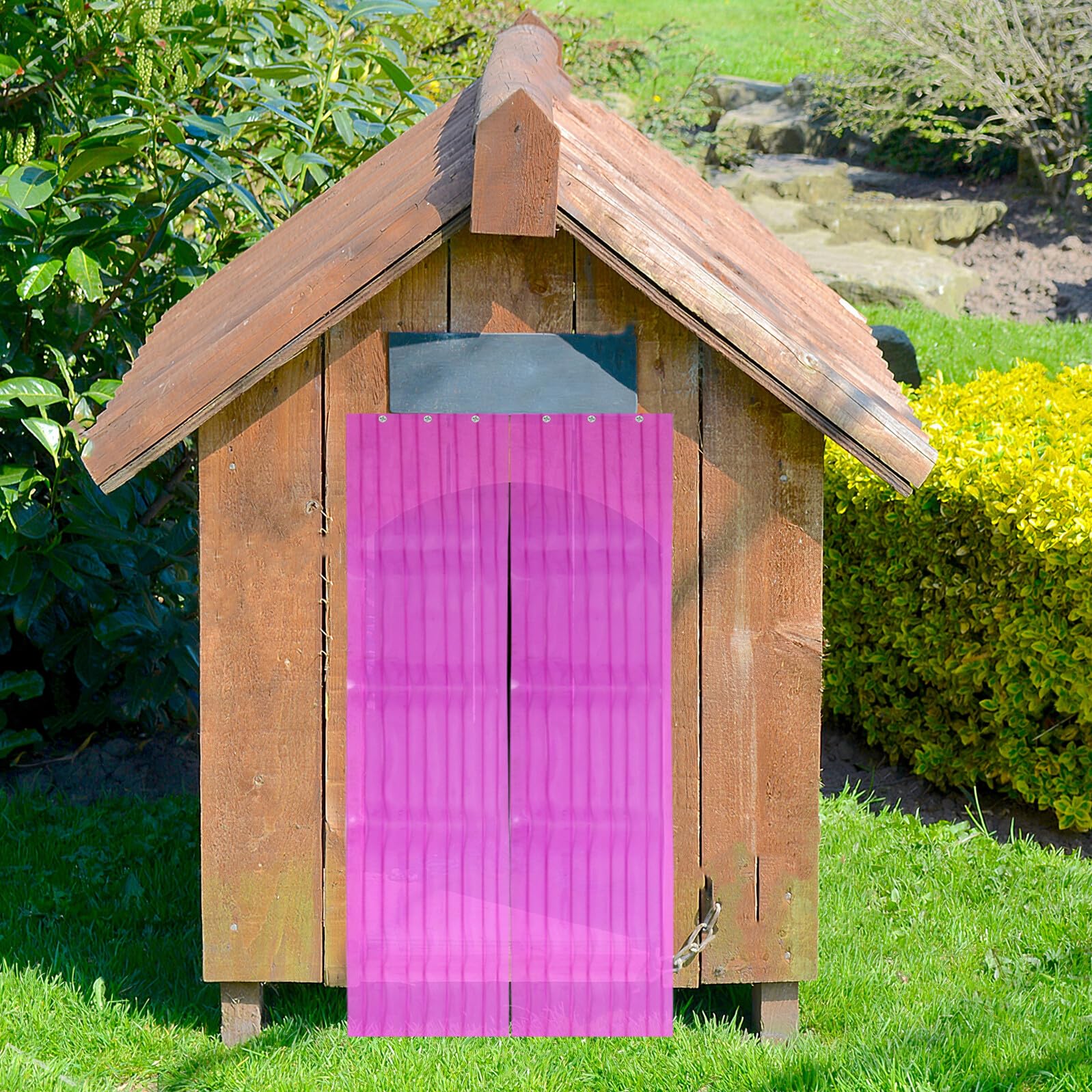 TOYANDONA Große Haustierklappe zum Selberbauen Katzenklappe aus PVC Ersatzklappe für Hundeklappen Türvorhang für Haustierhäuser Zuschneidbare Hundeklappe für DIY