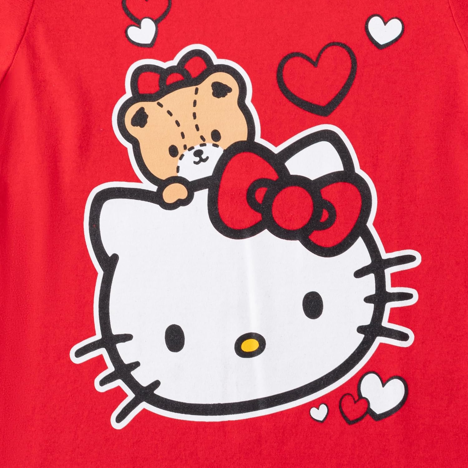 Hello Kitty Sanrio Girls 3 Pack Short Sleeve T-Shirt for Little and Big Kids