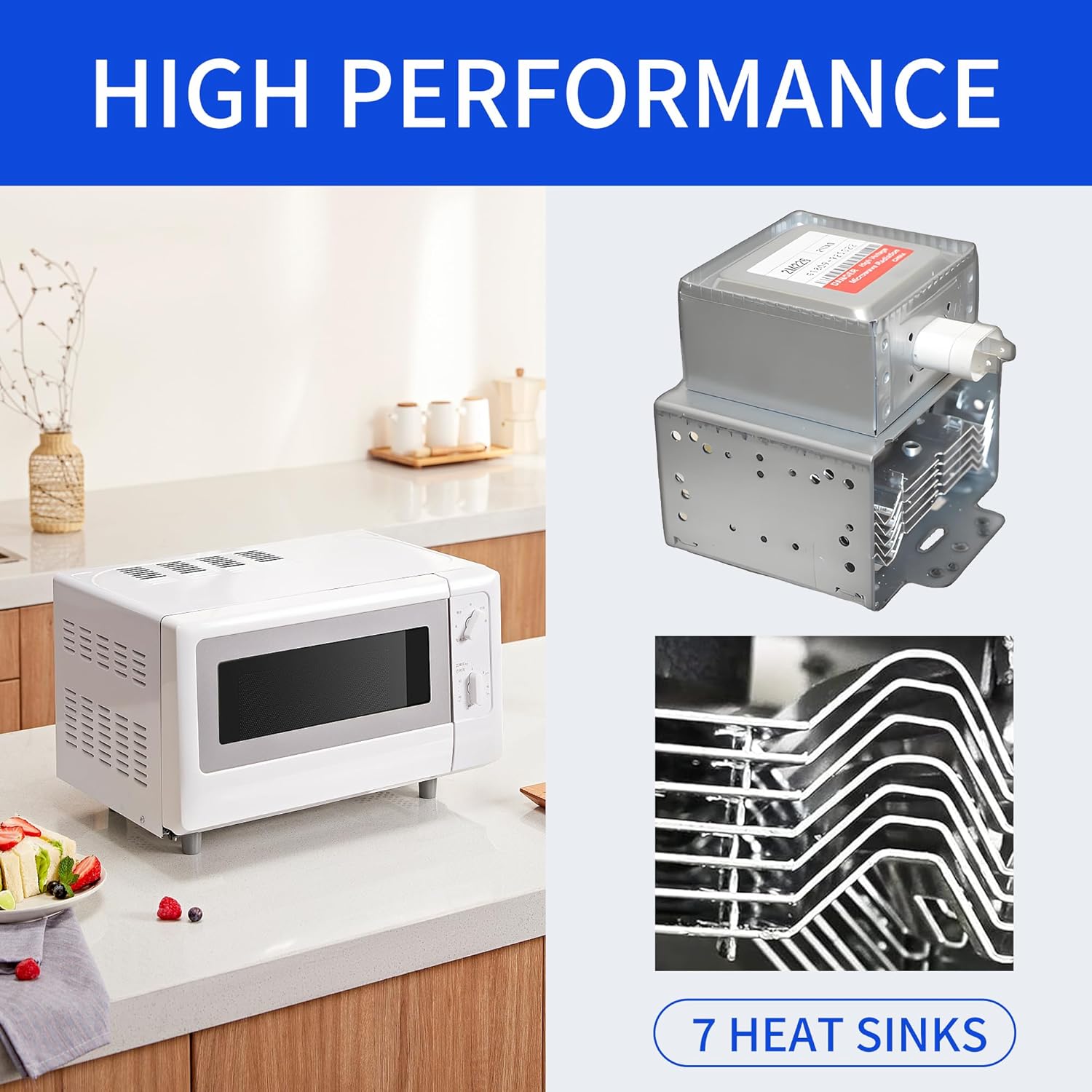 2M246 6324W1A001L Microwave Magnetron Compatible with Most LG 6324W1A001B