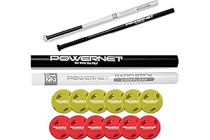 Powernet Stickball Bat, Adjustable Training Bat