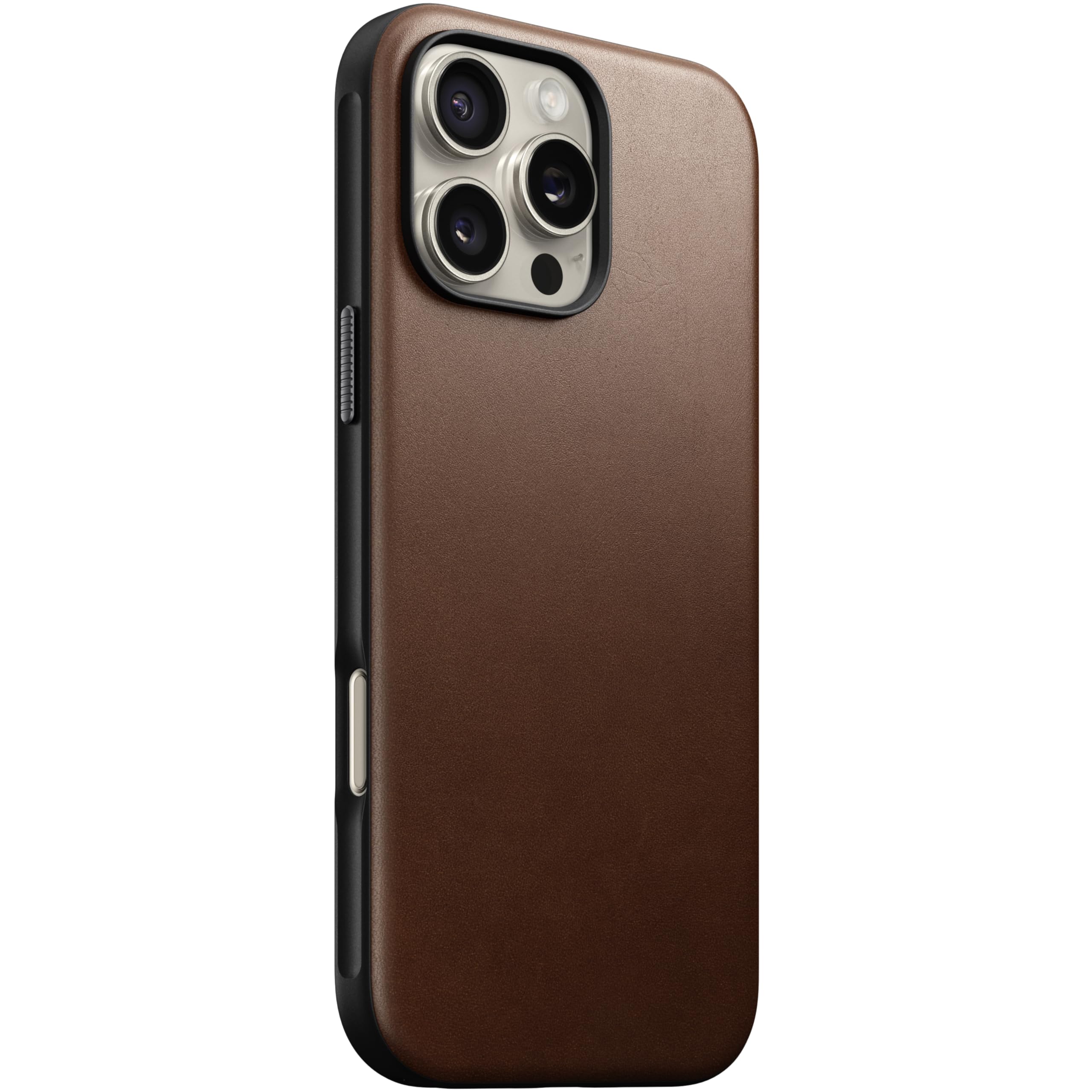 NOMAD Modern Leather Case | iPhone 16 Pro Max | Brown