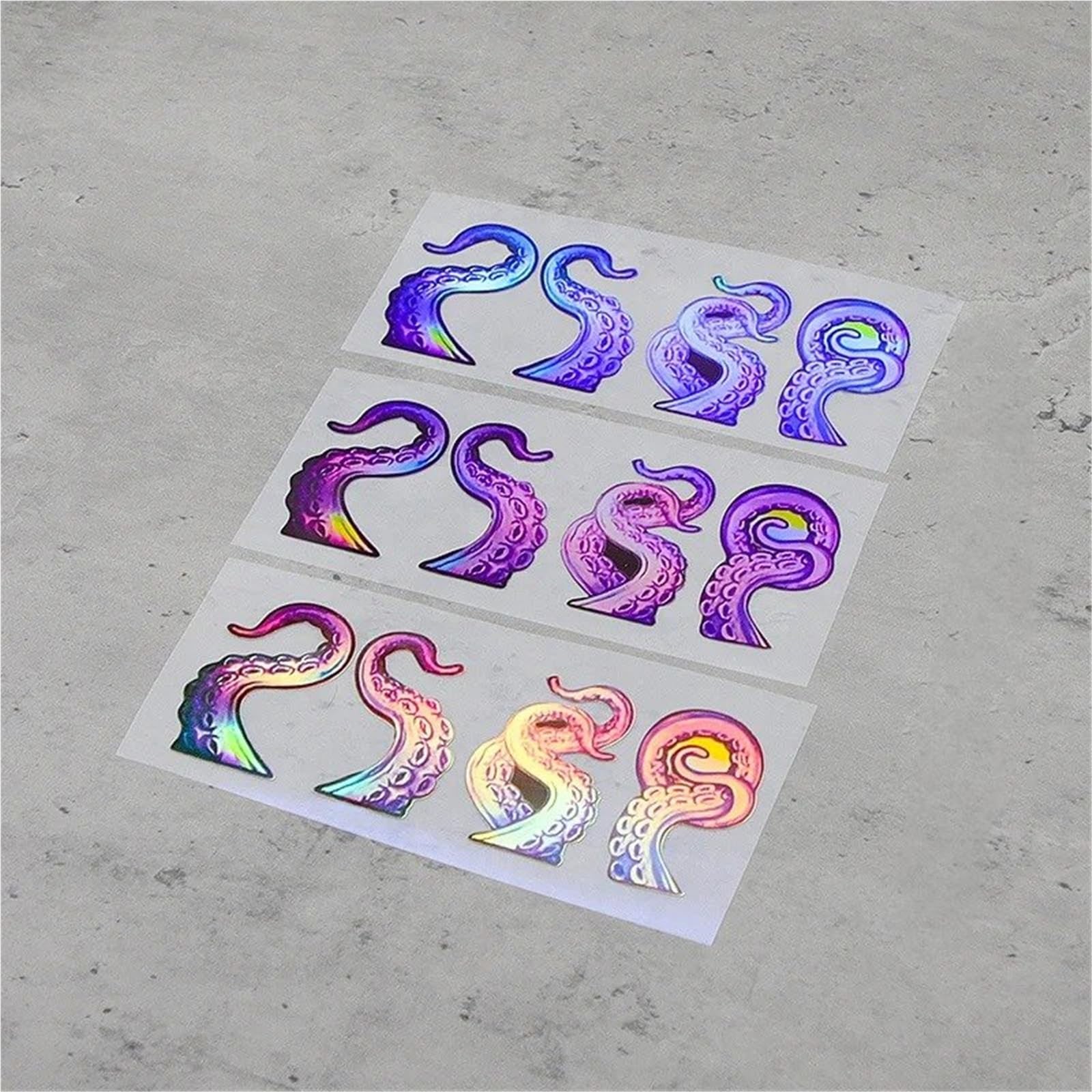 HAfgDJ 1PC Waterproof Stickers for Car Motorcycle Helmet Laptop Decal