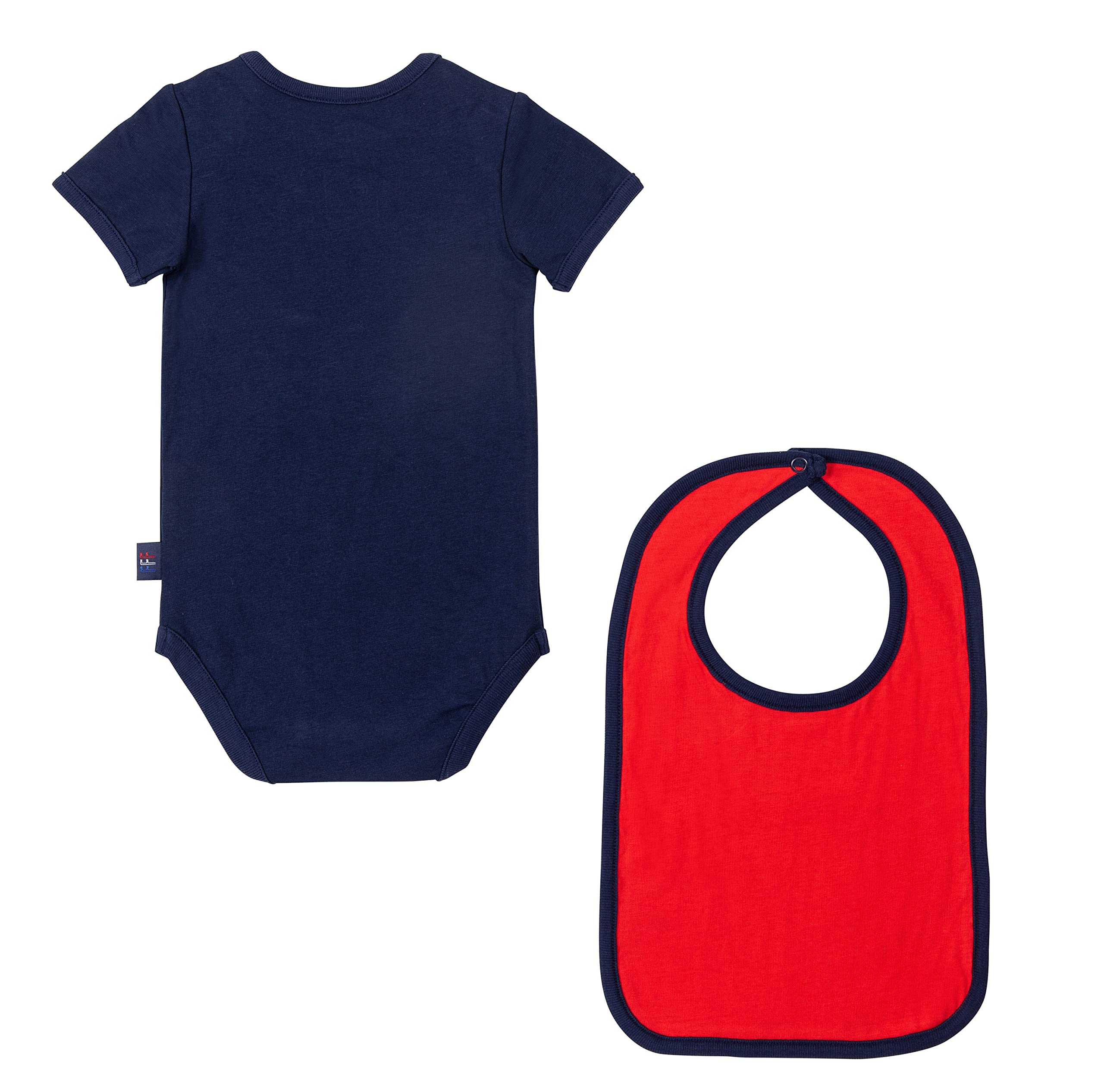Equipe de France de Football Body Bavoir bébé garçon FFF - Collection Officielle