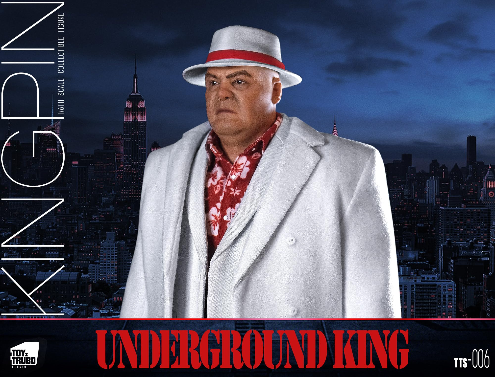Amazon.co.jp: ToyzTruboStudio 1/6 フィギュア Kingpin 素体+ヘッド +