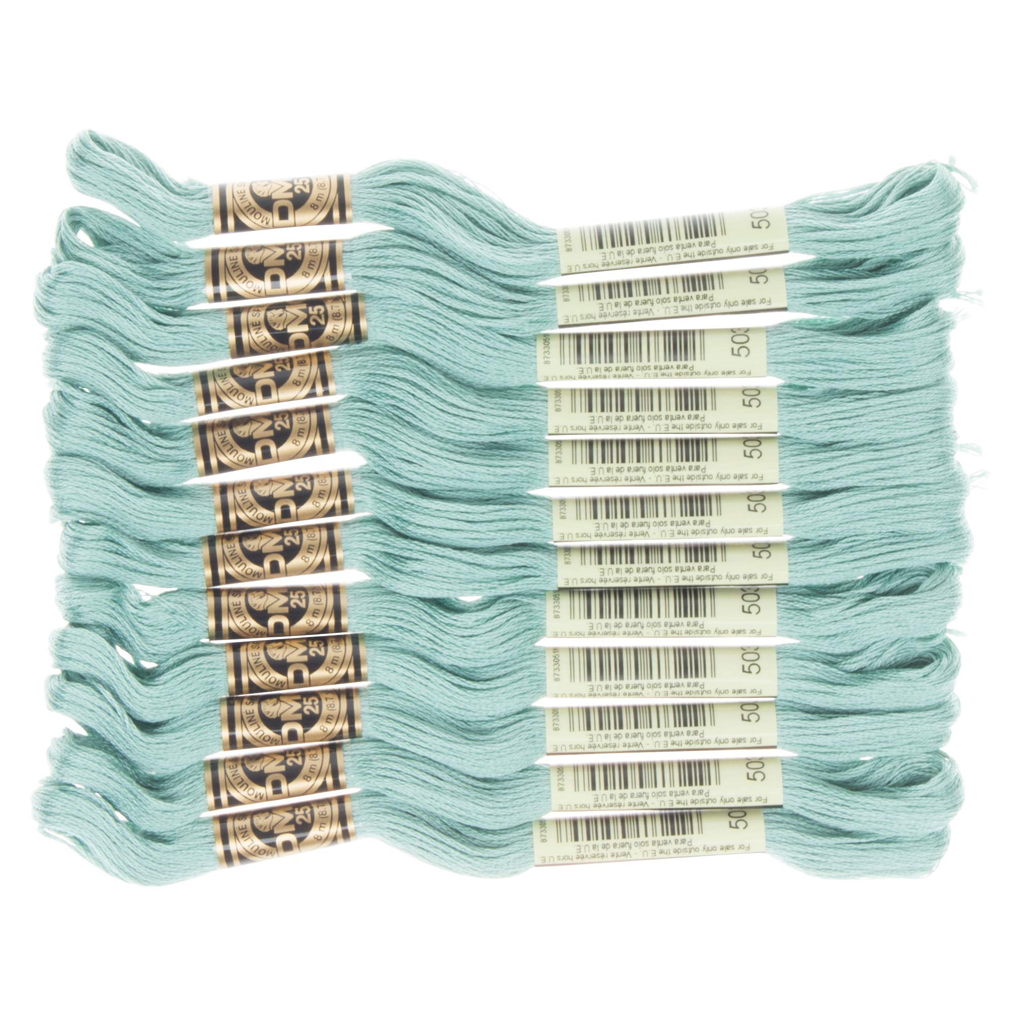 DMC 6-Strand Embroidery Cotton Floss, Medium Blue Green
