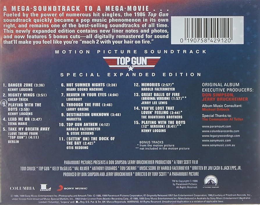 SACD⚫︎「トップ・ガン」サウンド・トラック⚫︎シングルレイヤー、US盤 SACD⚫︎「トップ・ガン」サウンド・トラック⚫︎シングル