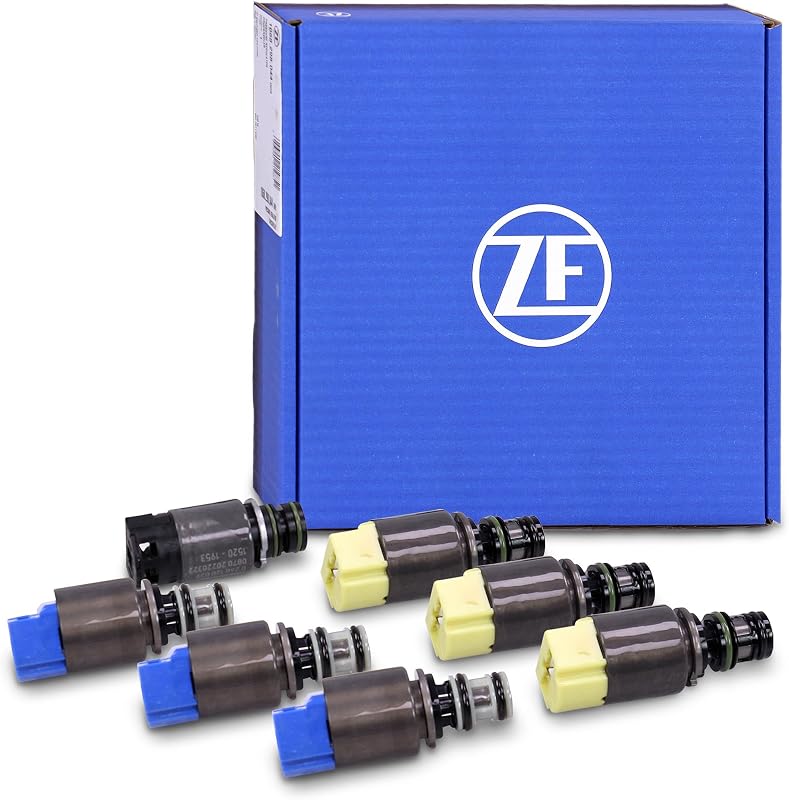 Kit de Solenoides do Corpo de Válvulas da Transmissão Automática ZF para BMW, Audi, Jaguar, Range Rover e Volkswagen – 7 válvulas