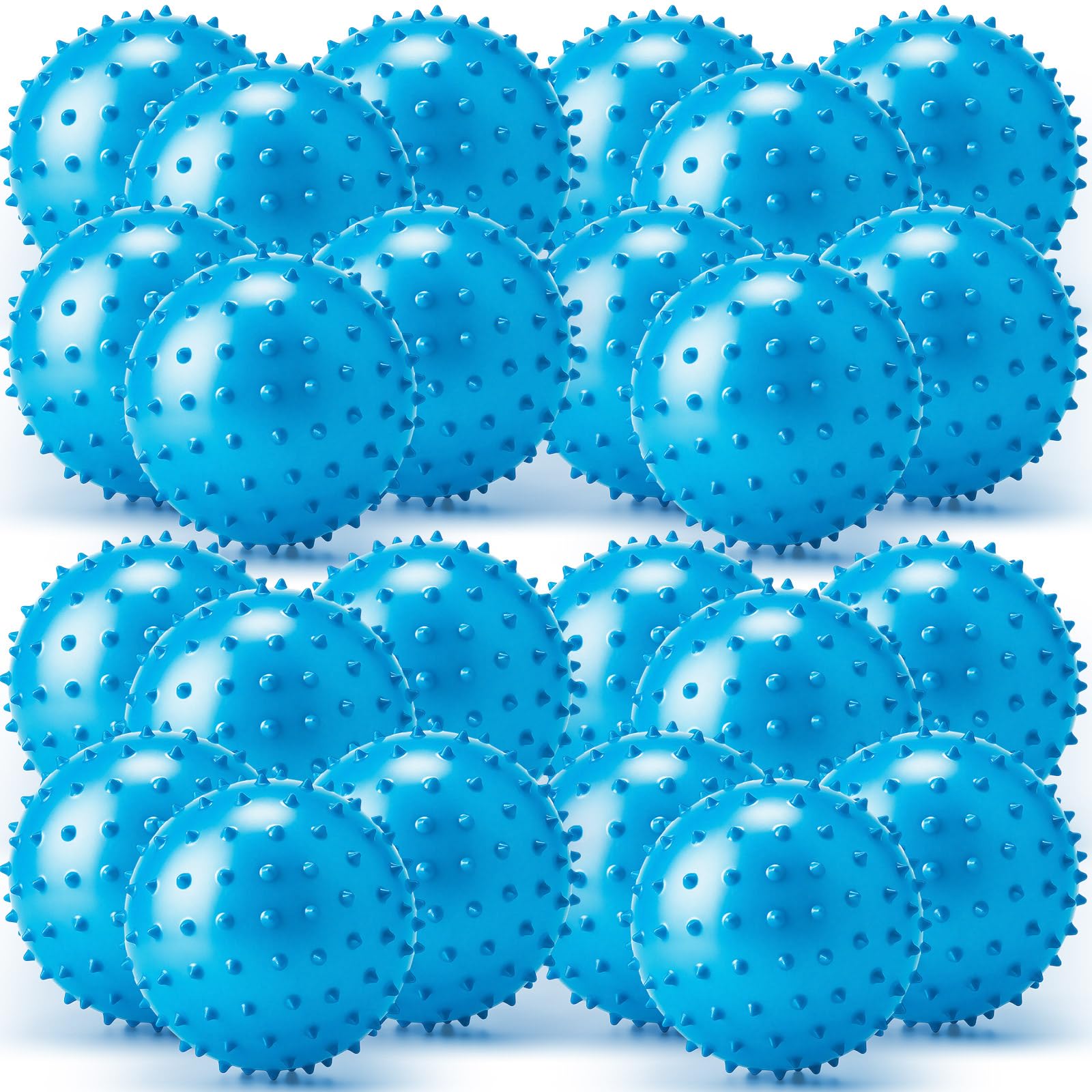 Jerify Knobby Balls Spiky Sensory Bouncy Balls Bulk
