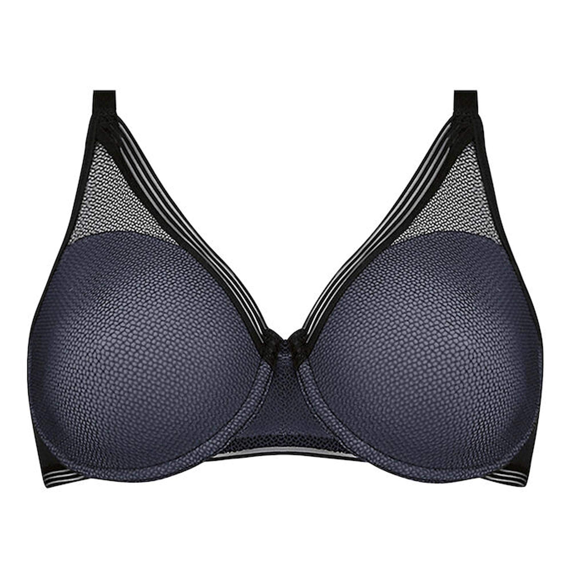 Triumph Kobiety Infinite Sensation biustonosz minimalizujący, czarny, 75C