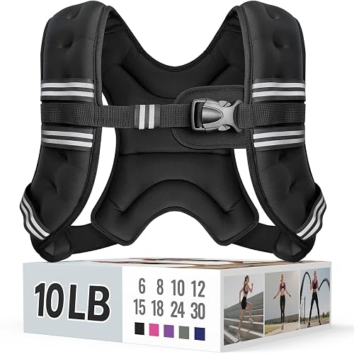 Zeerun Weighted Vest 6-30 lb Neoprene