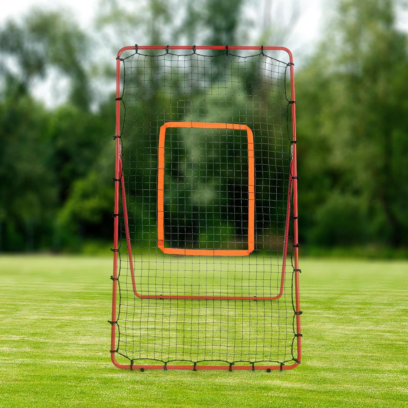 Rebound Net Volleyball,Adjustable Rebound Angles Volleyball Return Net - Portable Throwing Partner, Bounce Back Return Board Net for Players, Beginners