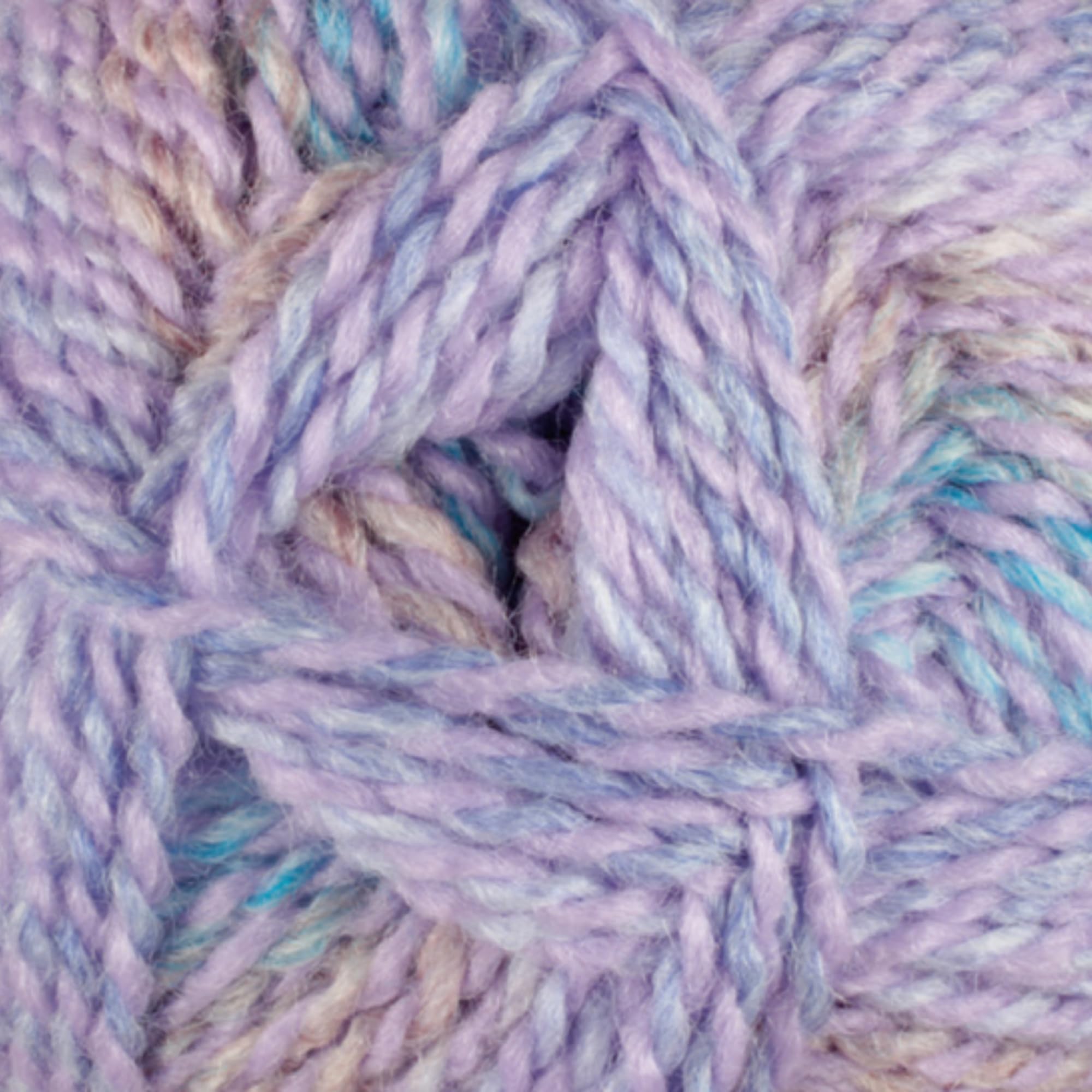 James C Brett Marble DK Yarn – 100g Ball, 240m – Multi-Coloured Premium Acrylic Knitting & Crochet Yarn – Soft Machine Washable DK Wool – 4mm Needle (MT 53)