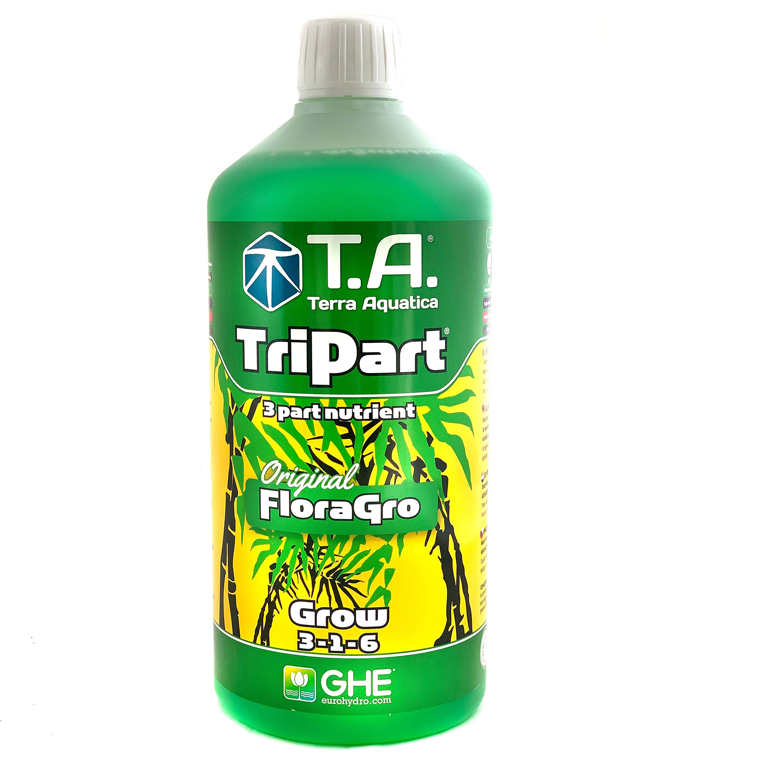 GHE General Europe Hydroponics Terra Aquatica T.A. Unité de 1 litre au choix (Soft Water Set)